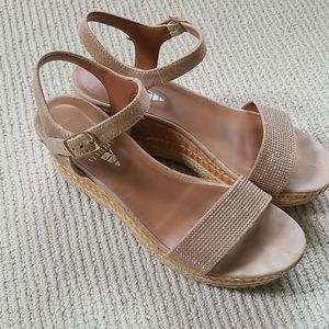 Tan Wedges Size 38
